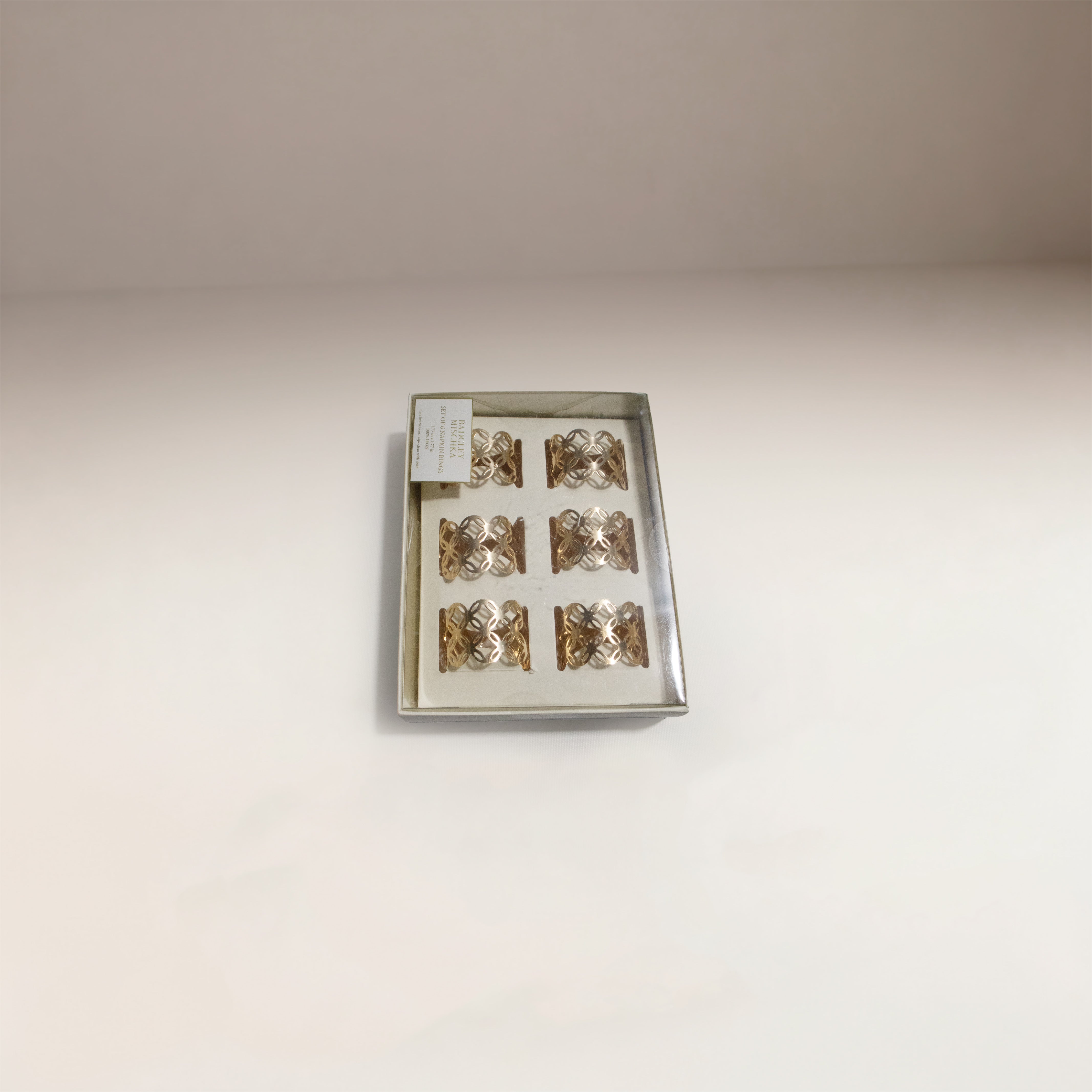 Set x6 Anillos para Servilletas Napkin Holder