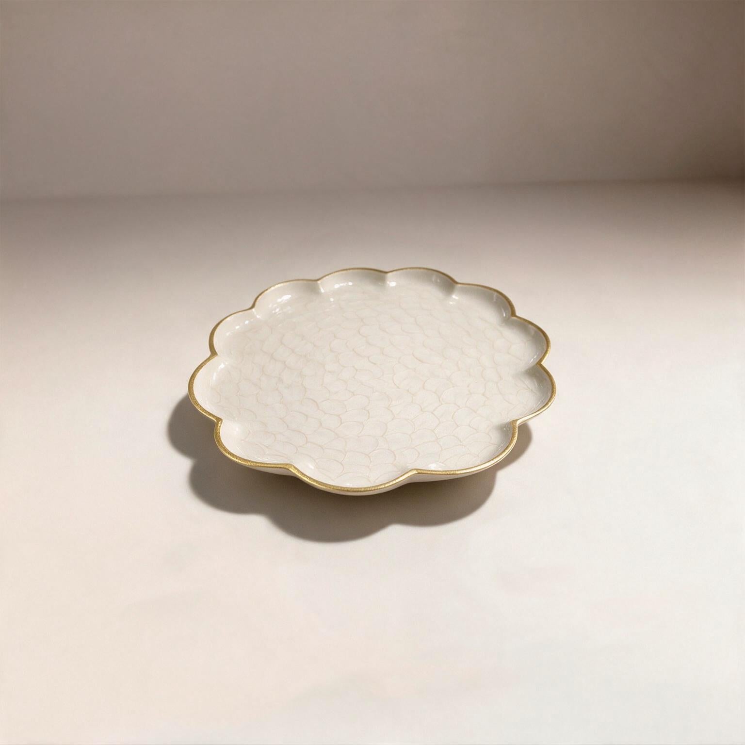 Bandeja Decorativa de Cerámica Swivel Tray