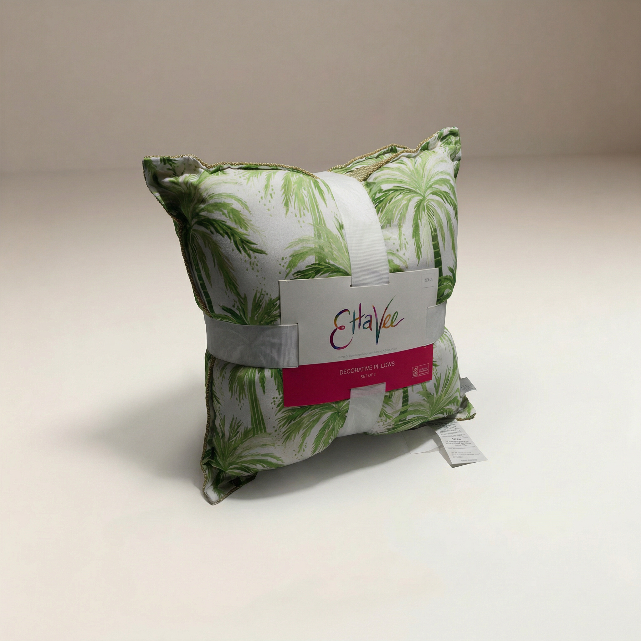 Set de 2 Cojines Palm Tree