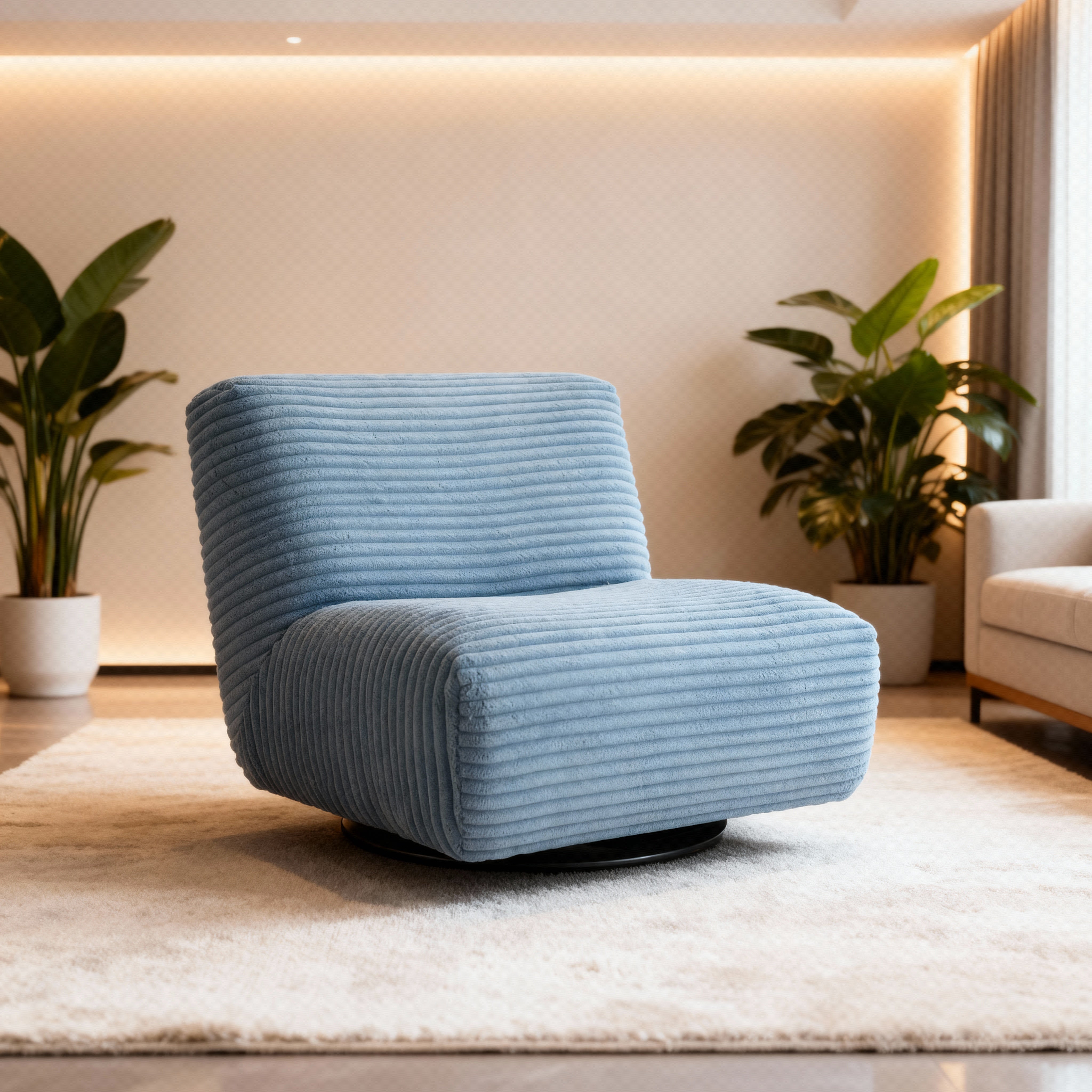 Poltrona Corduroy Aqua