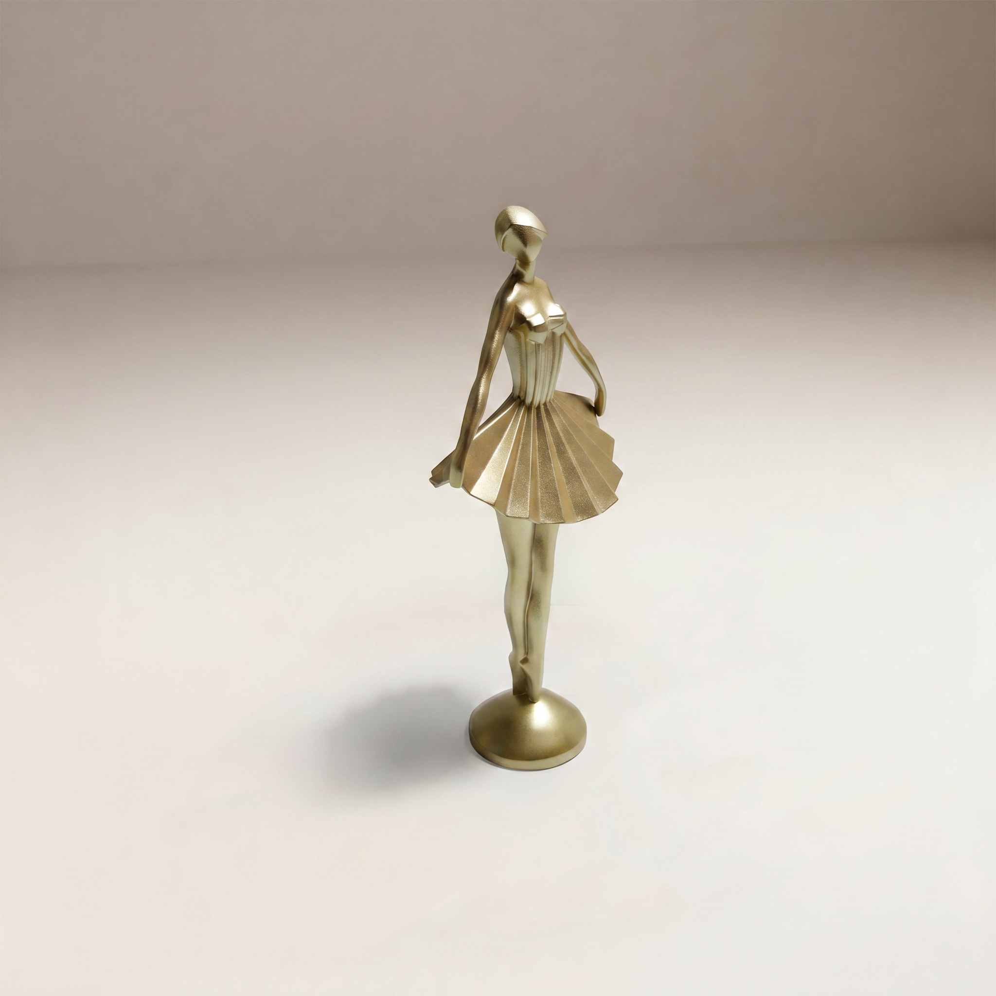 Escultura Golden Laidy Decor