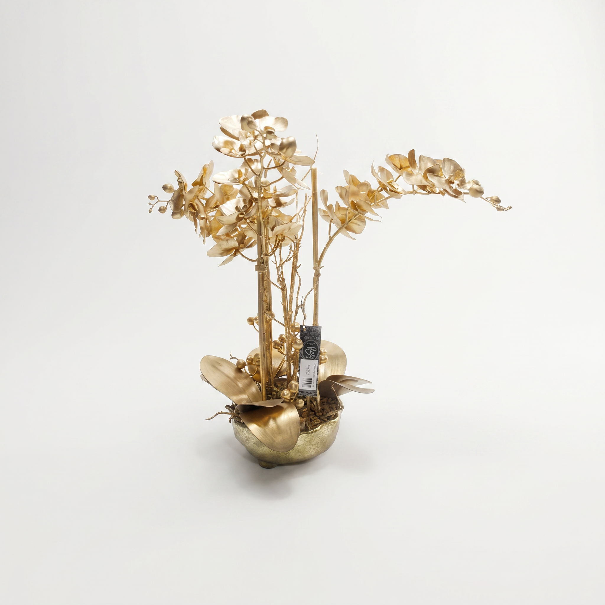 Luxury Decor Gold Flowers