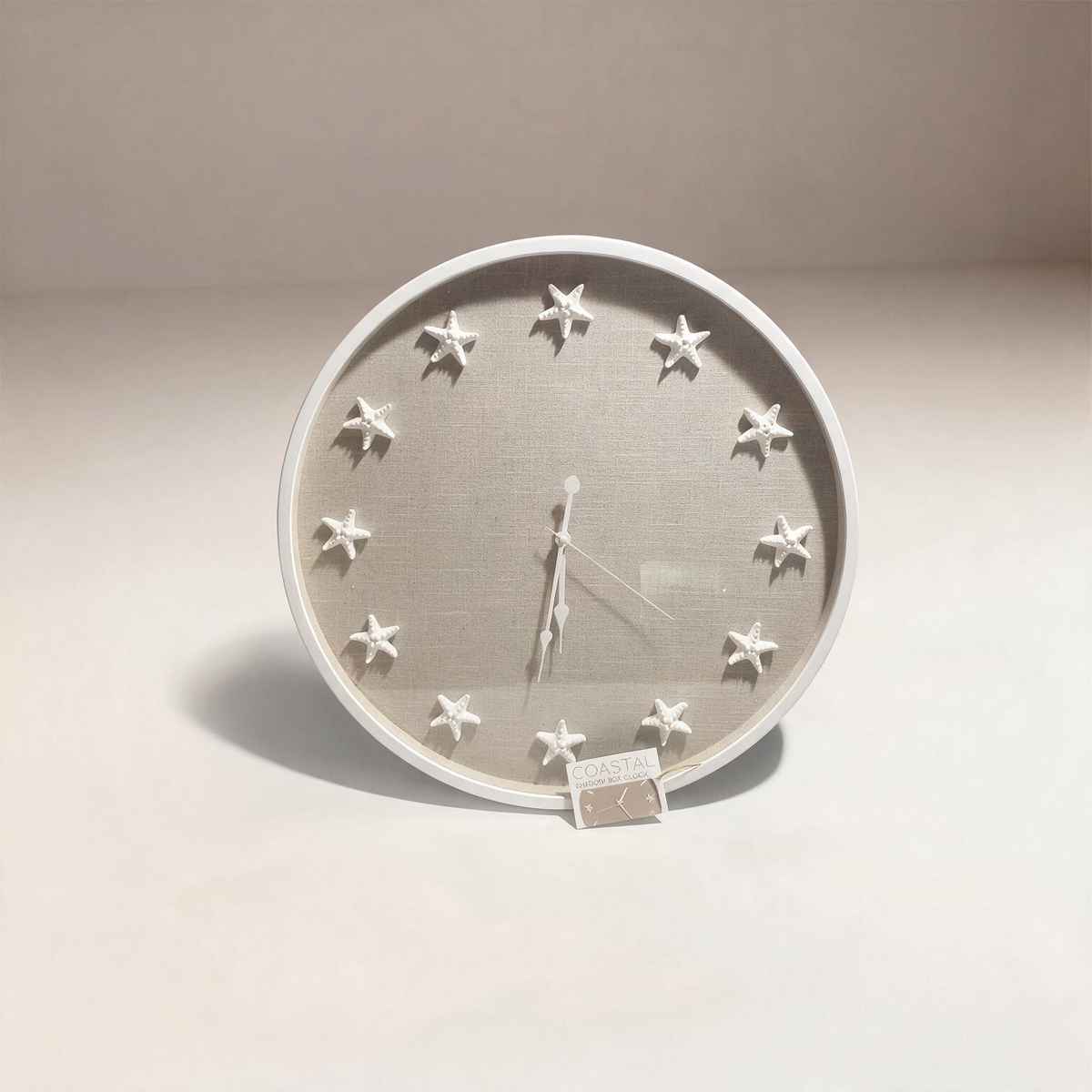 Reloj White Star Decor Clock!