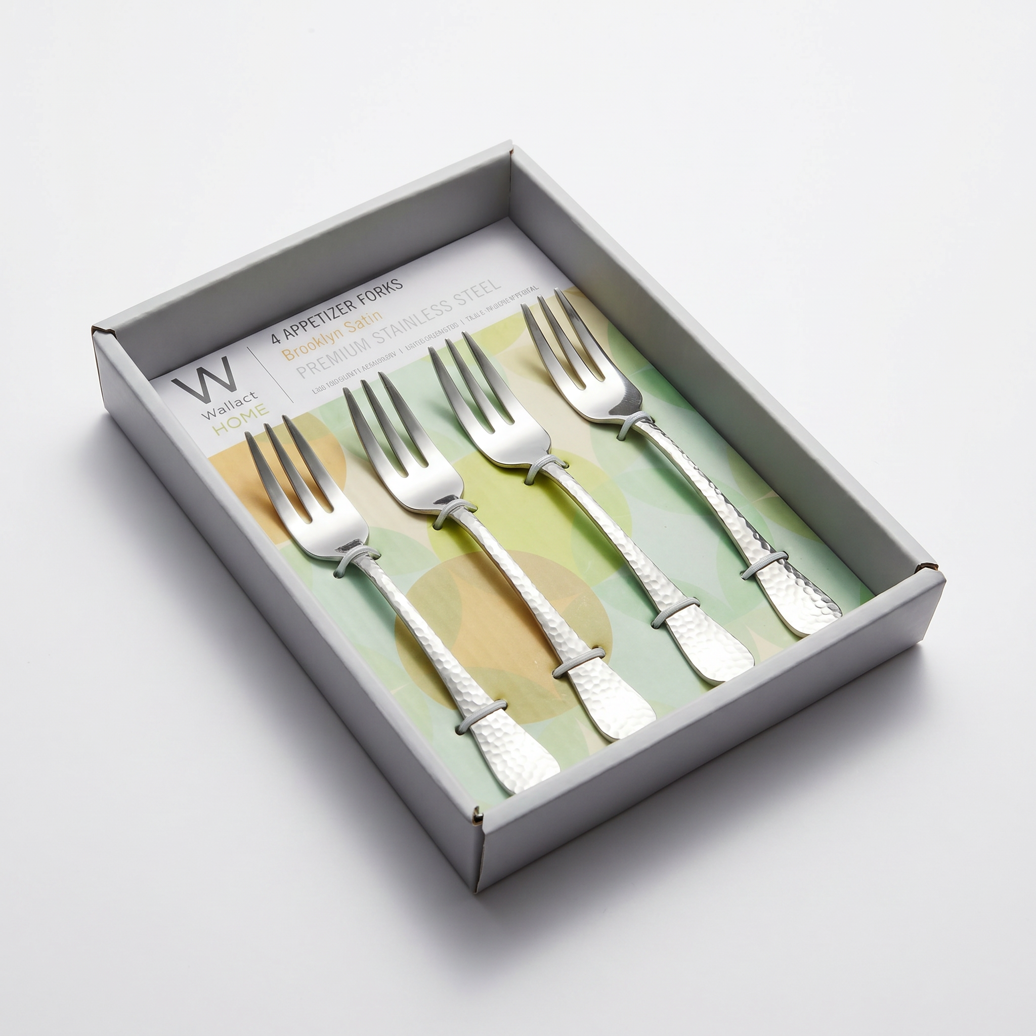 Set x4 Mini Tenedores de Acero Mini Fork