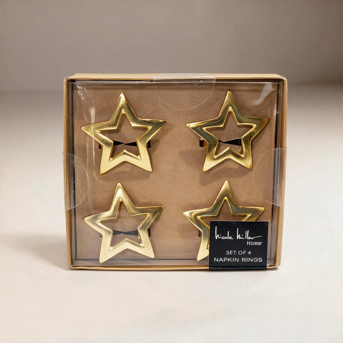 SALE - Anillos para servilletas Stars