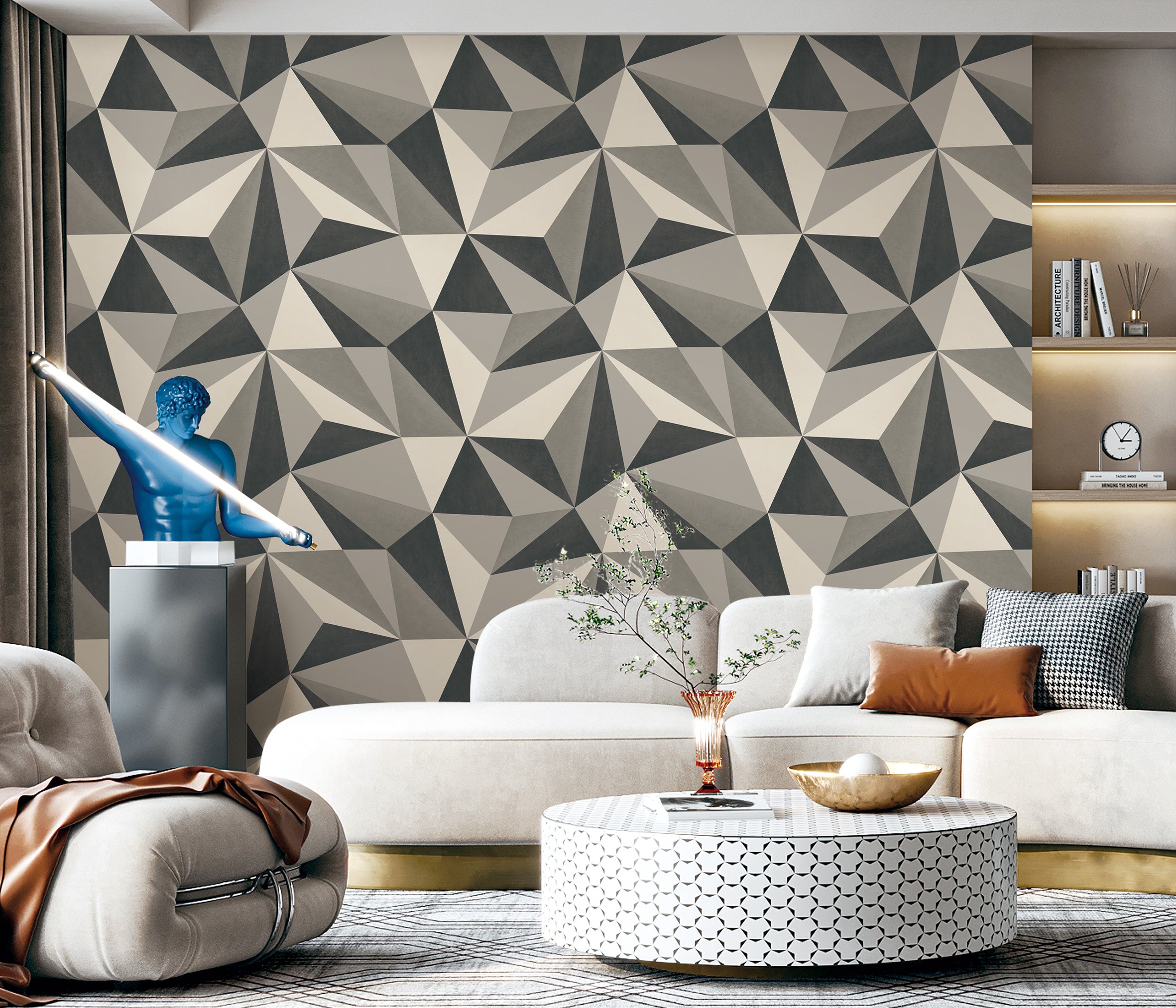 Papel de Colgadura Valentino 99924410 (Rollo Doble)