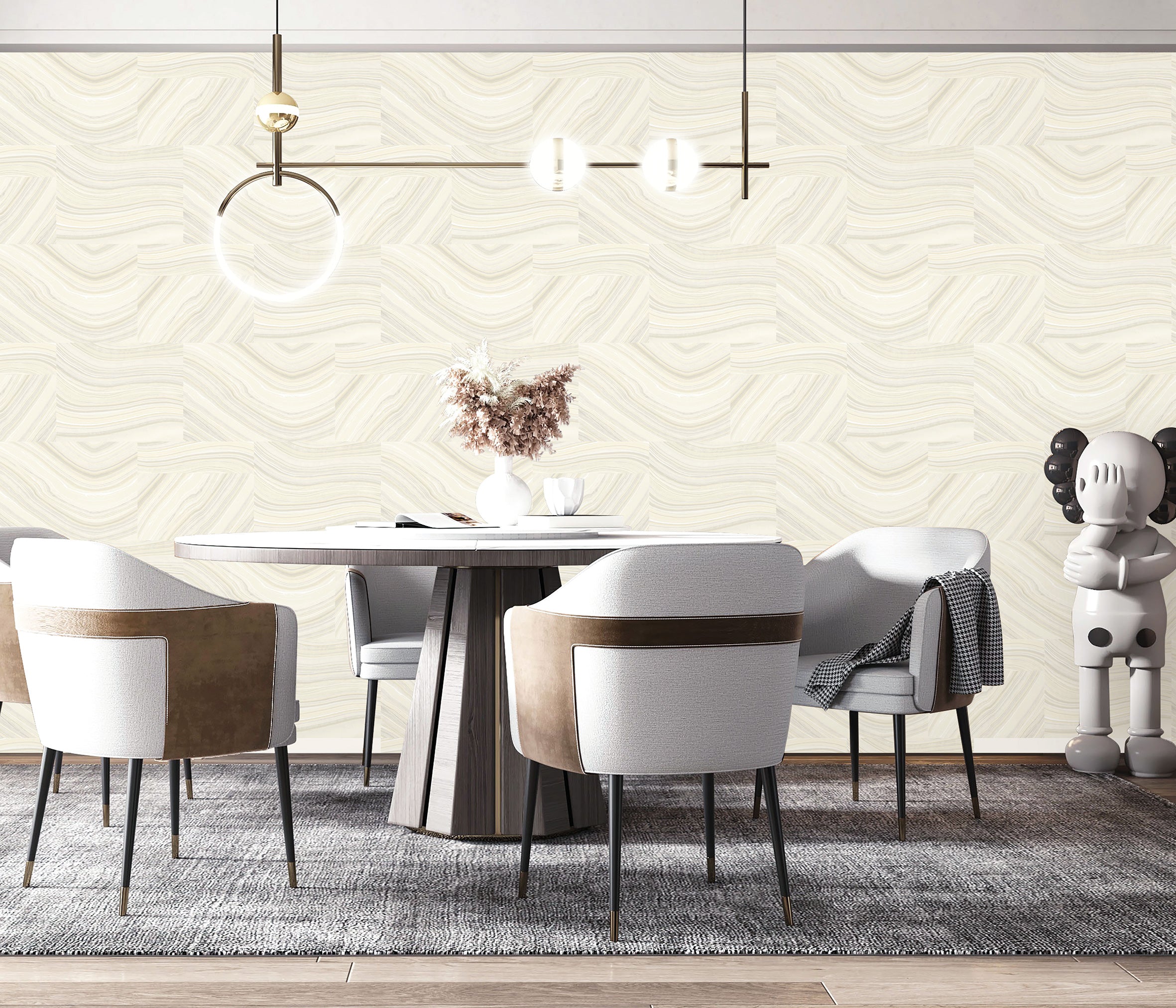 Papel de Colgadura Valentino 660101 (Rollo)