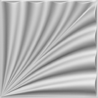 Pared 3D Rococo (Lámina)