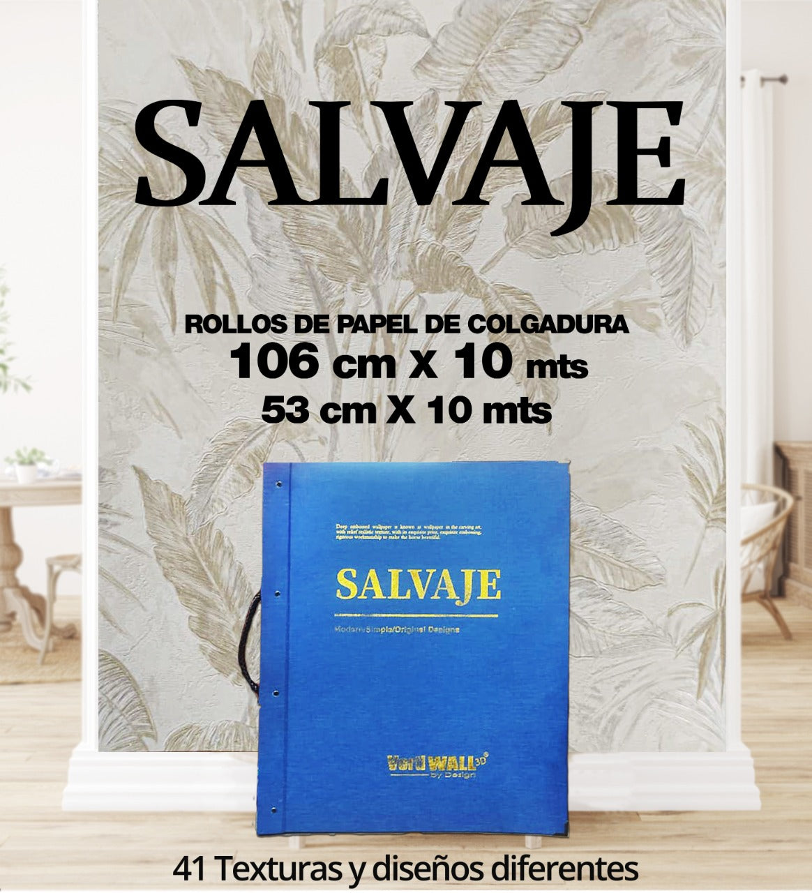 Papel de Colgadura Salvaje