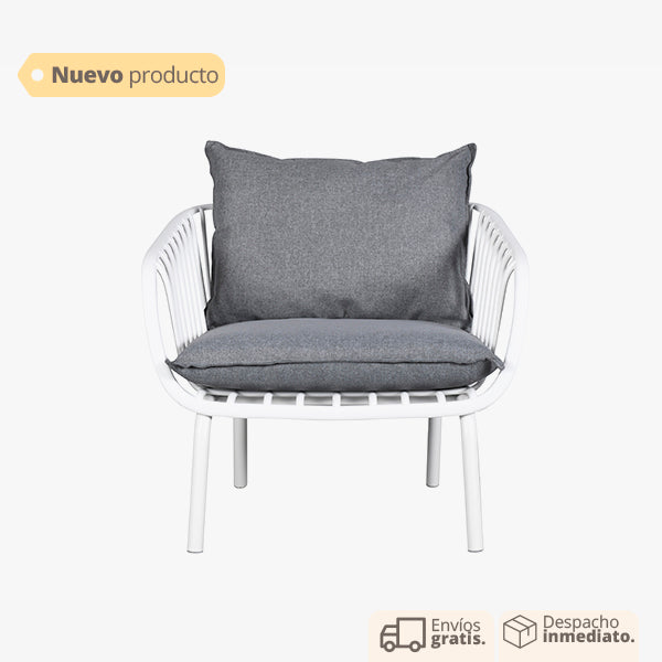 Silla Exterior Murano Dark Grey