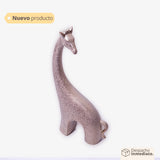 Escultura Golden Giraffe