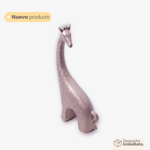 Escultura Golden Giraffe