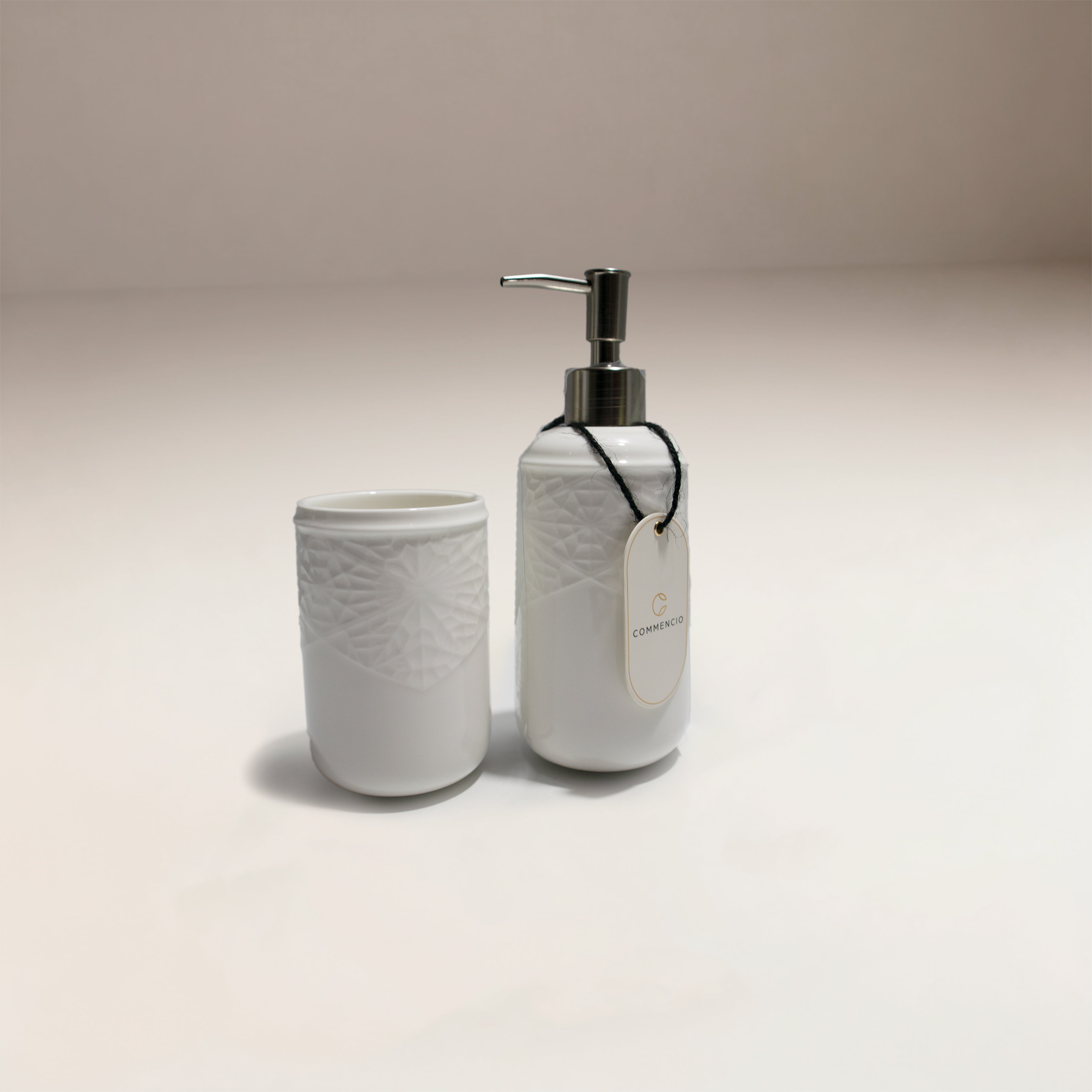 Vaso Porta Cepillos ROSE TOOTH GLASS