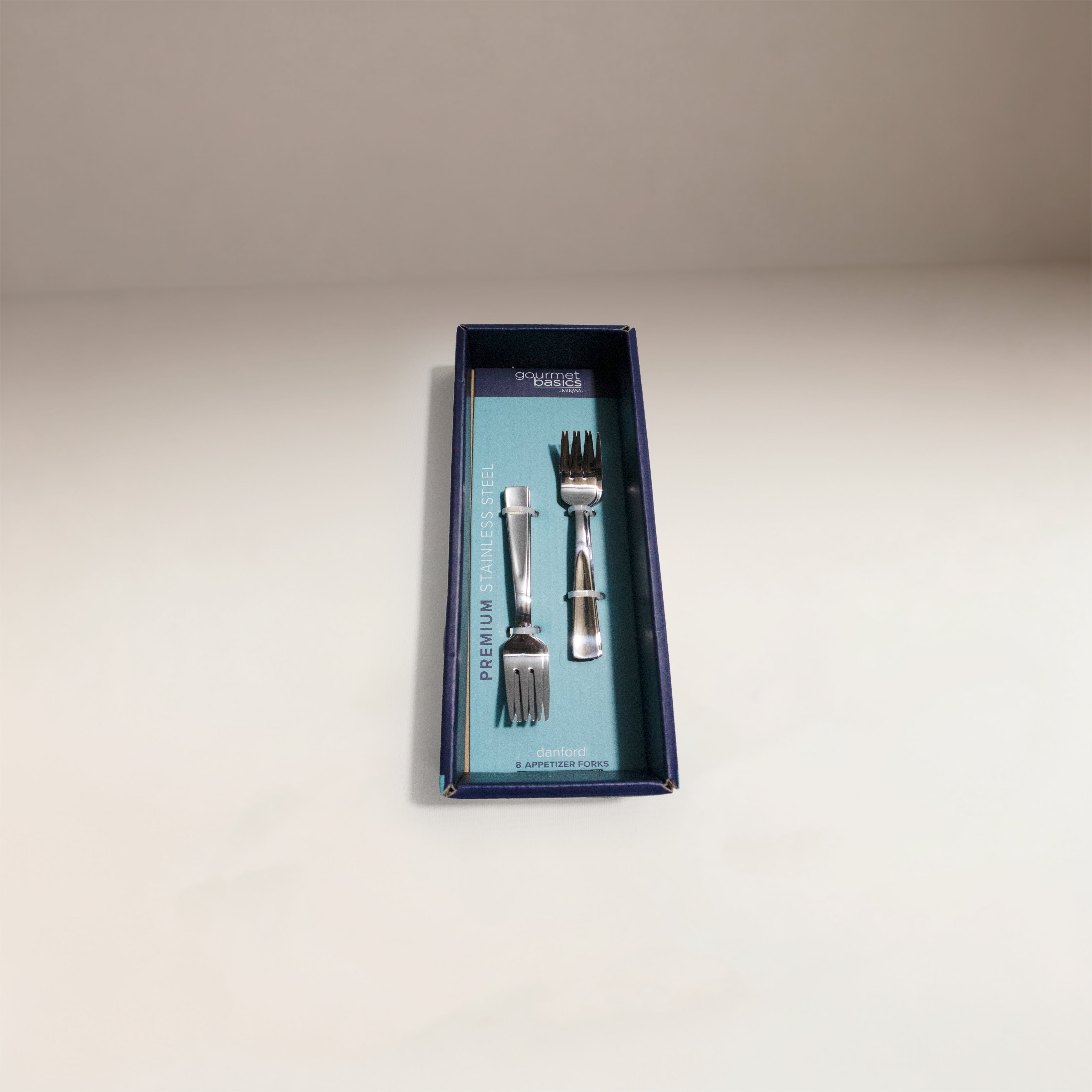 Set x2 Tenedores de Acero Inoxidable Gourmet Fork