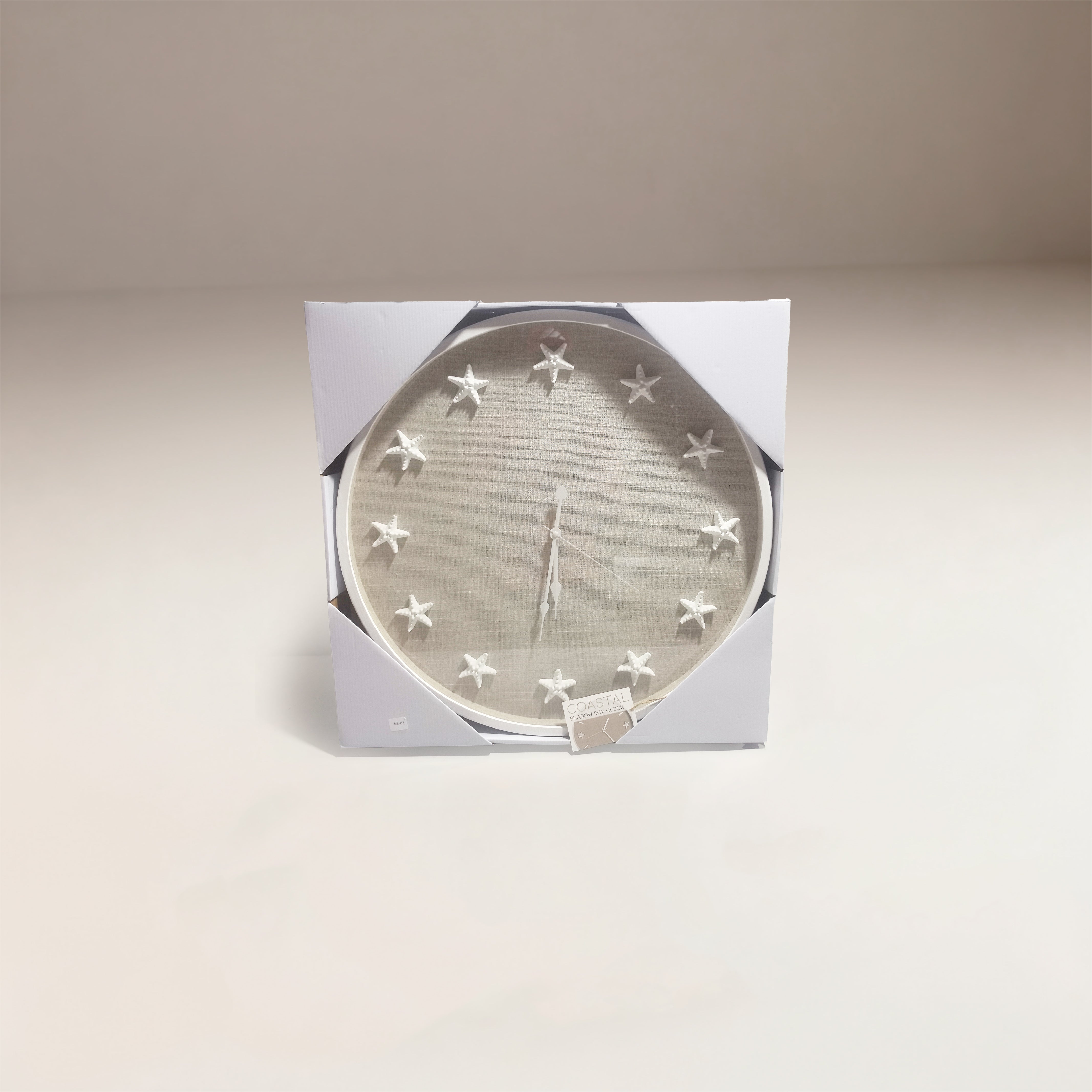 Reloj White Star Decor Clock!