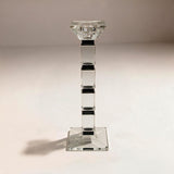 Candelabro en Vidrio Transparente Orieta