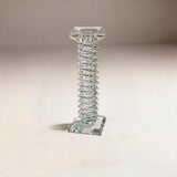 Candelabro en Cristal Transparente Isimili Candleholder