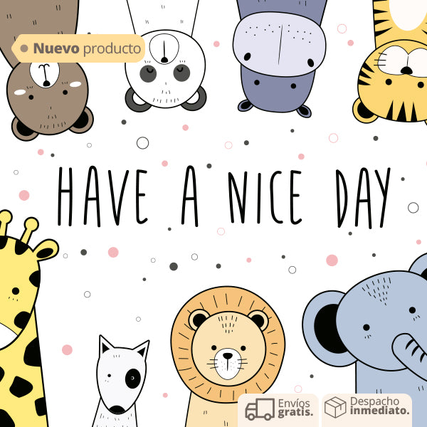 PAPEL COLGADURA PERSONALIZADO KID ZOO