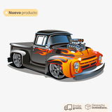 PAPEL COLGADURA PERSONALIZADO ANTIQUE TRUCK