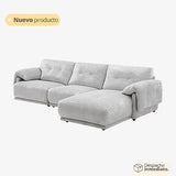 Sofa en L Venice Silver