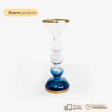 Candelabro India Blue