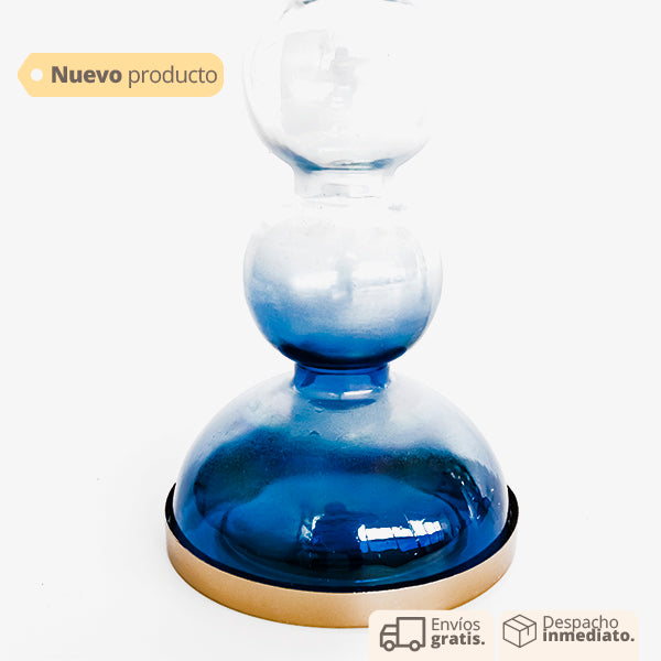 Candelabro India Blue