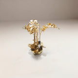 Luxury Decor Gold Flowers