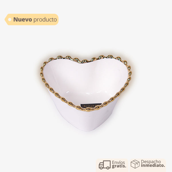 Bowl Heart Gold