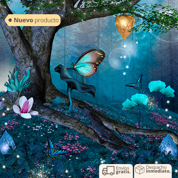 PAPEL COLGADURA PERSONALIZADO MAGIC TREE