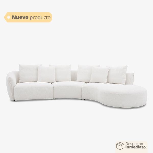 Sofa en L Lounge Ivory