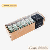 Anillos decorativos verdes para servilletas de mesa