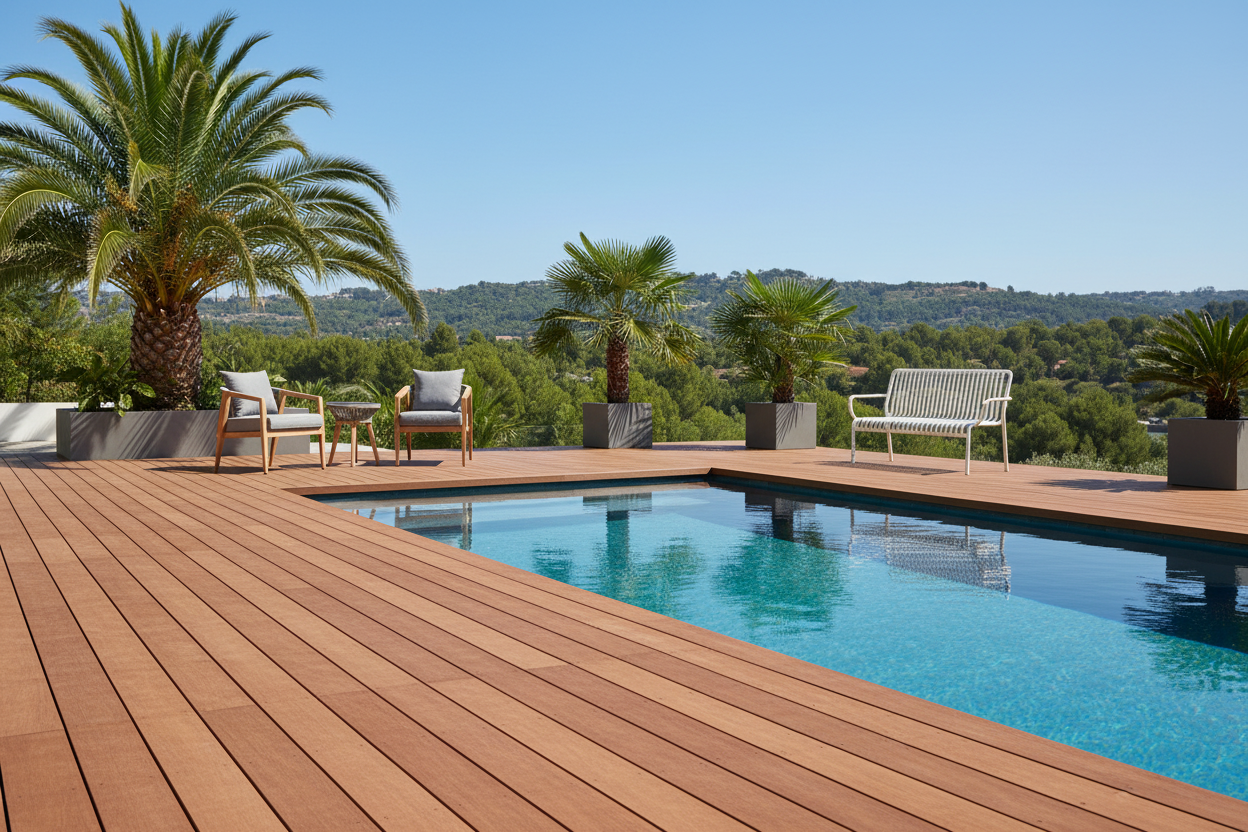 Deck Coffee con muebles