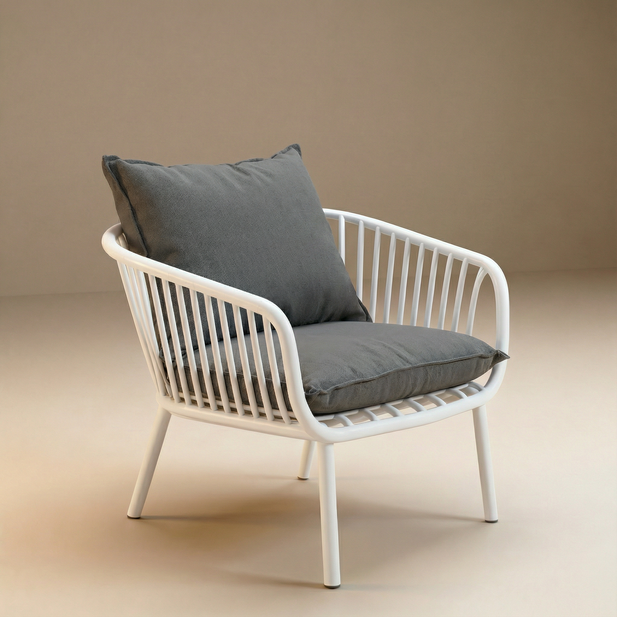 Silla Exterior Murano Dark Grey
