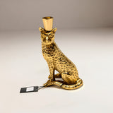 Candelabro Golden Leopard