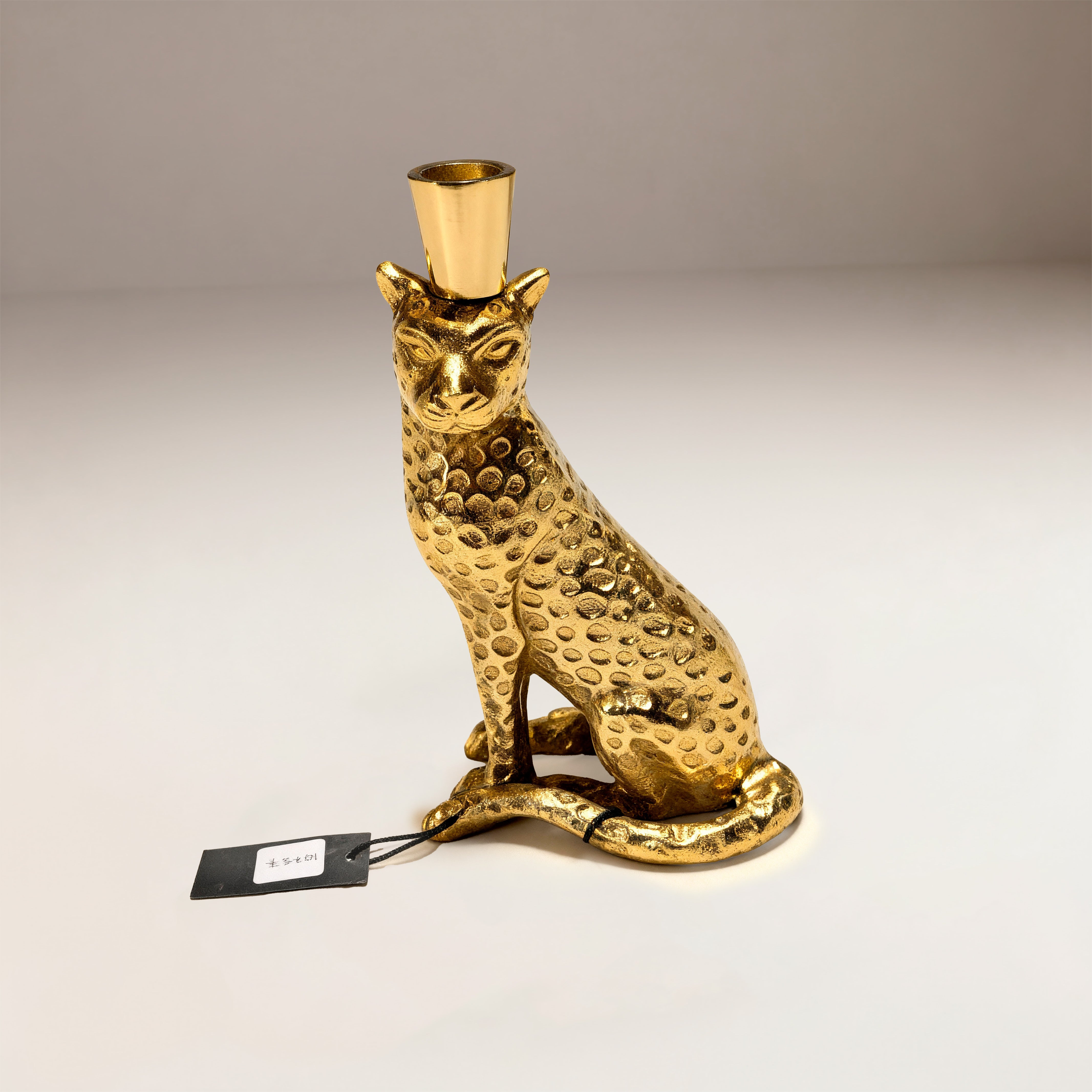 Candelabro Golden Leopard