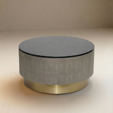 Mesa Centro Round Shagreen