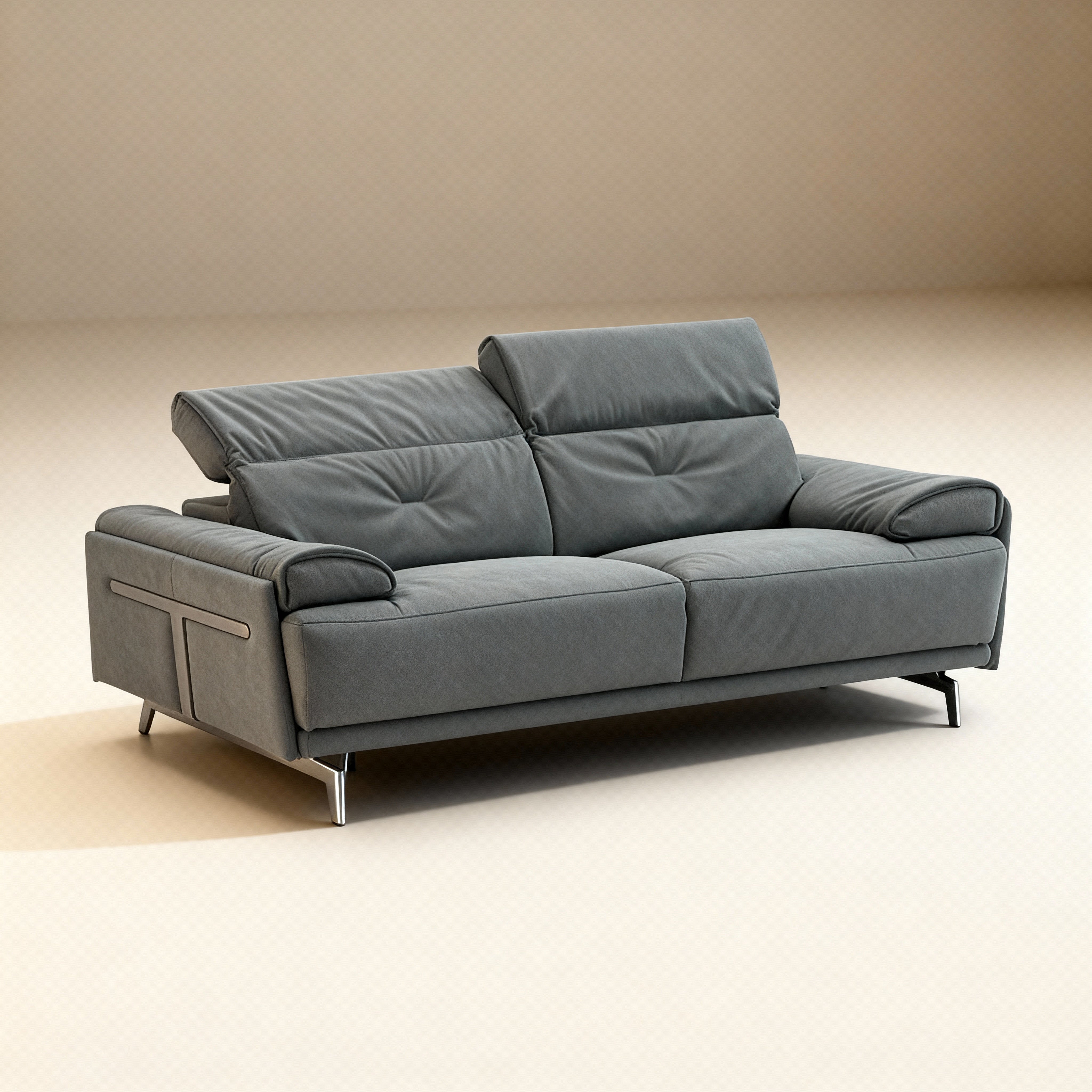 Sofa Reclinable Blue Serrat