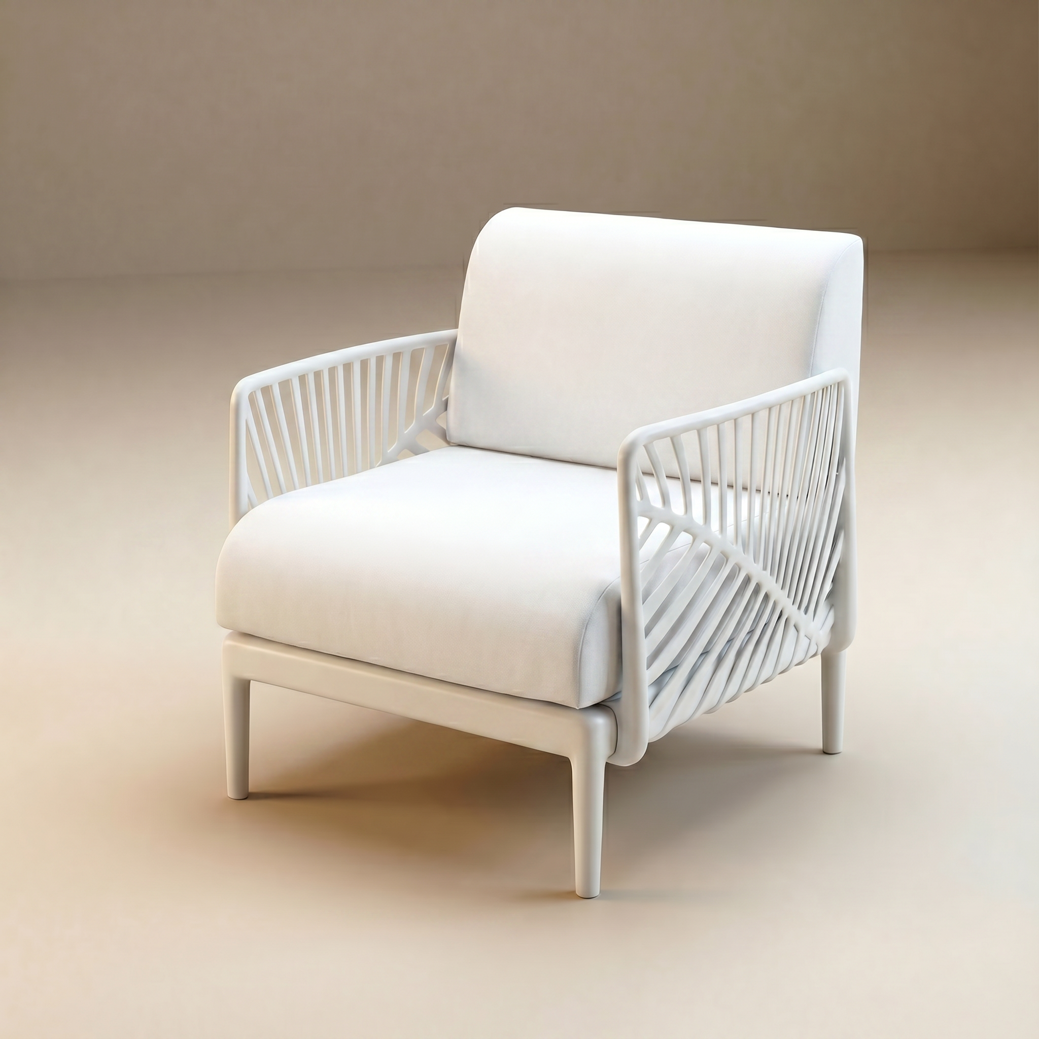 Silla Exterior Arville Ivory