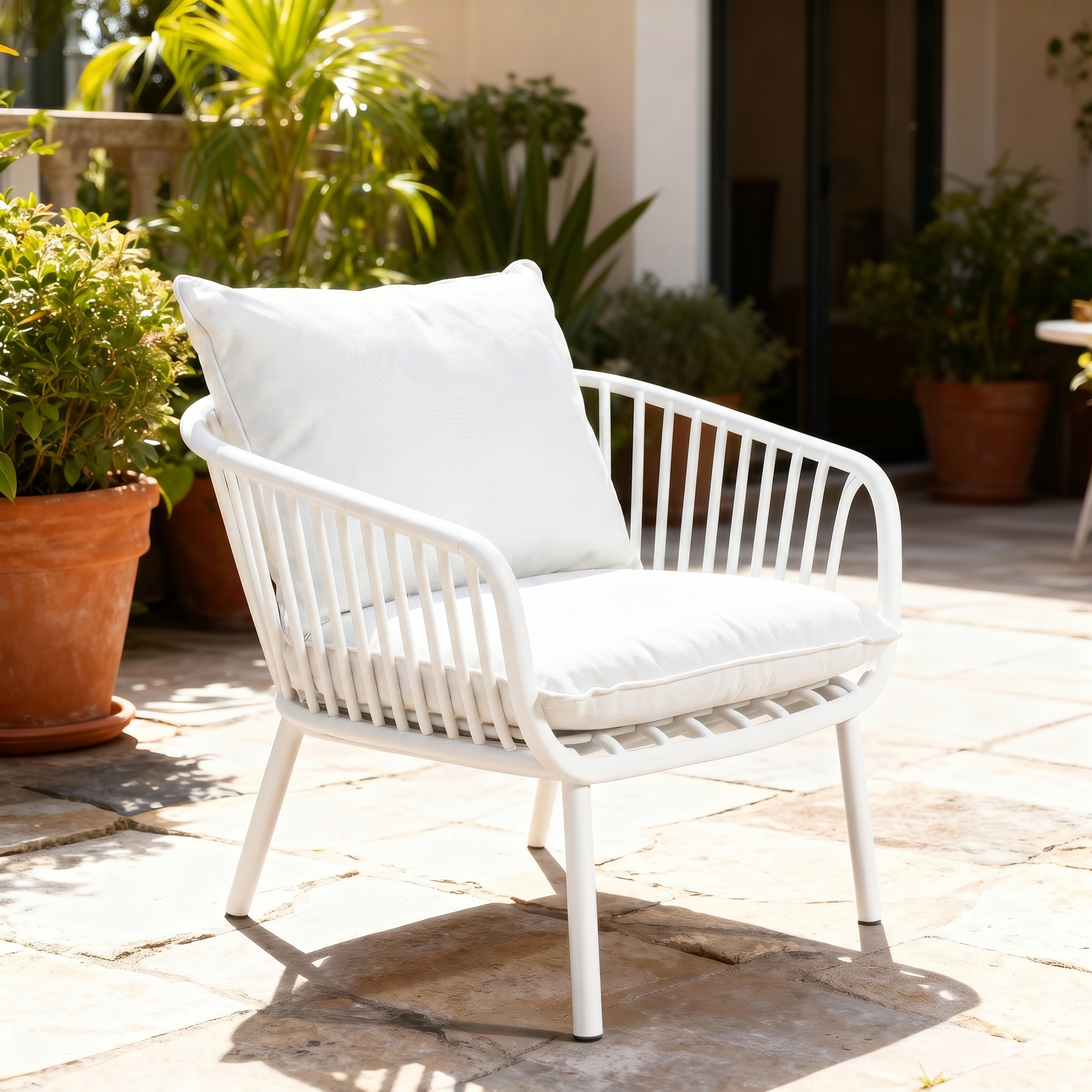 Silla Exterior Murano Ivory