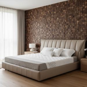 Habitación con Pared Coco 403A y Cama Carioca Peanut