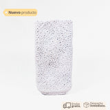 Jarrón decorativo blanco de cerámica de 37 cm