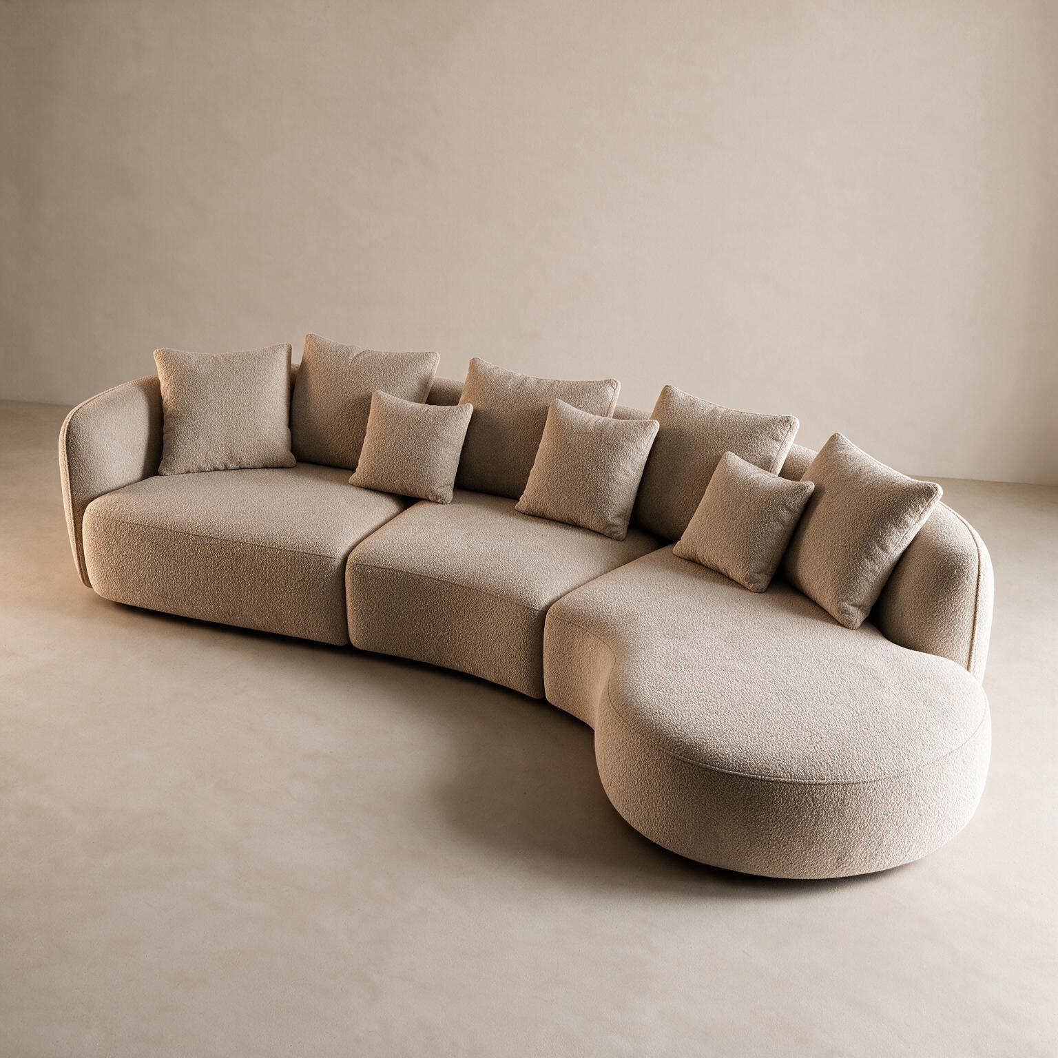 Sofa en L Lounge Glidden