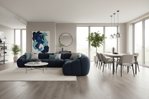 Montaje Piso PVC-07 con Sofá Eloy Vertihome