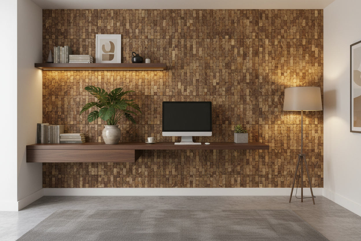 Pared Coco en oficina