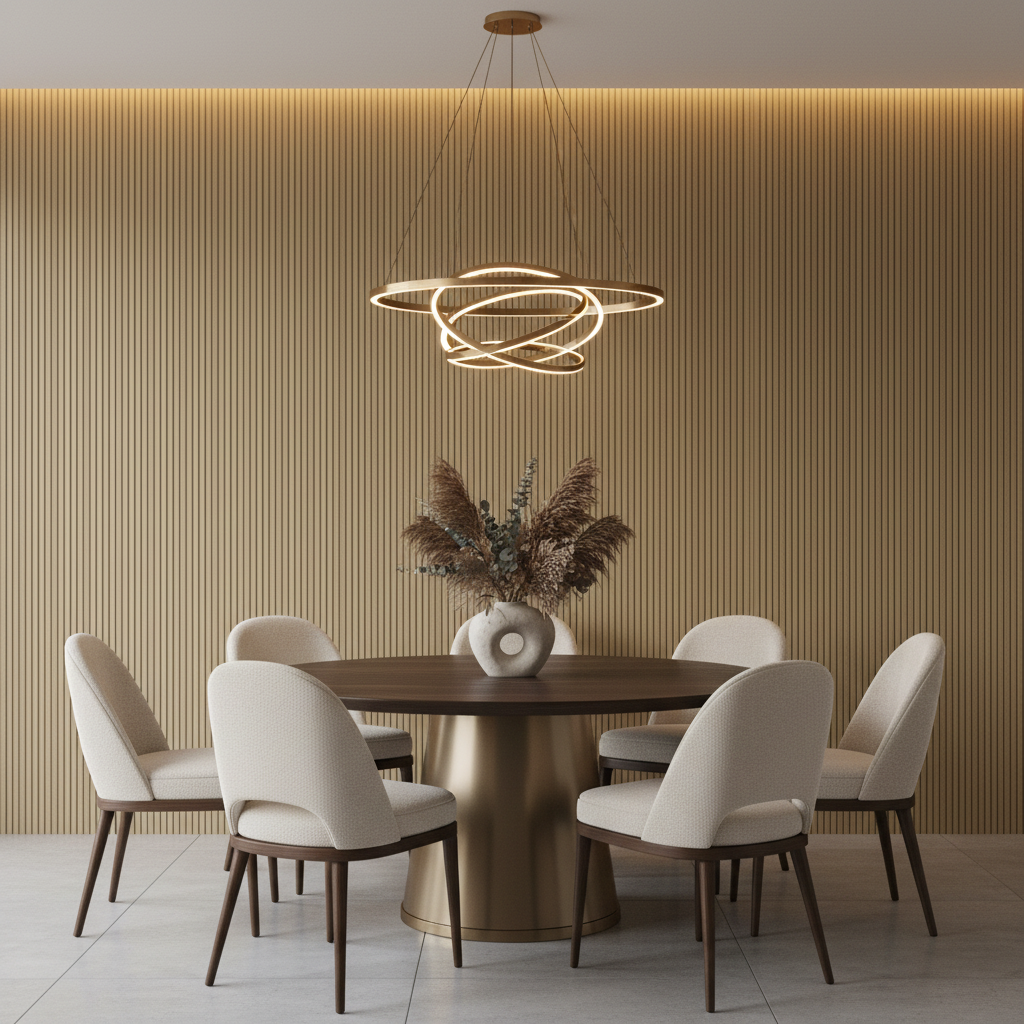 Pared PVC 2130 - Comedor lujoso