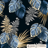 PAPEL COLGADURA PERSONALIZADO TROPICAL BLUE