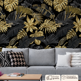 PAPEL COLGADURA PERSONALIZADO GOLDEN BLACK