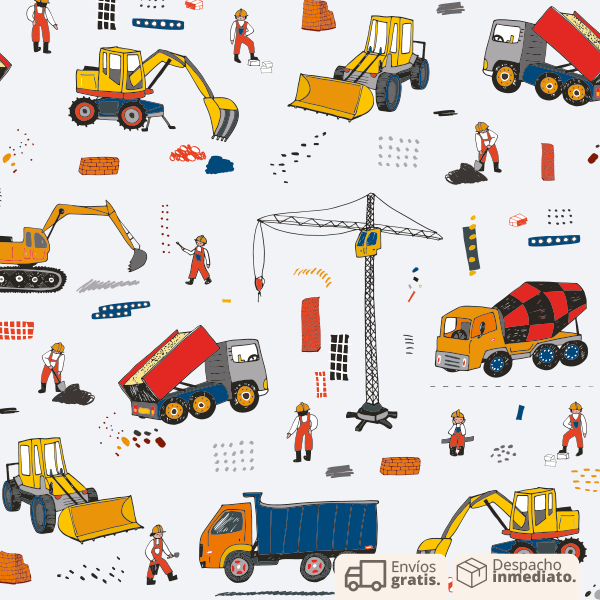 PAPEL COLGADURA PERSONALIZADO TRACTOR
