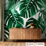 PAPEL COLGADURA PERSONALIZADO  TROPICAL LEAF