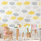 PAPEL COLGADURA PERSONALIZADO CLOUDS